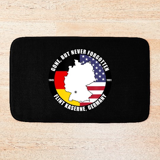 Gone But Never Forgotten Flint Kaserne Germany Ve Bath Mats