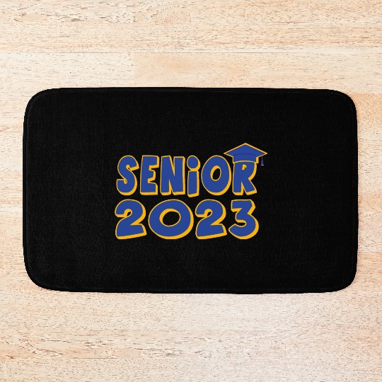 Senior 2023 Happy Last Day Of School Graduation Bath Mats