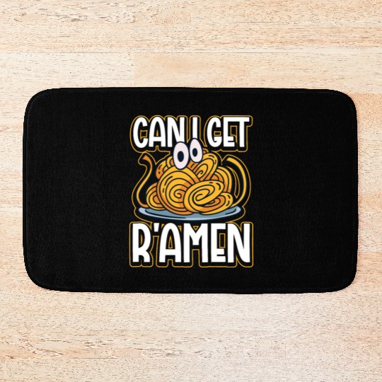 Atheist Atheism Flying Spaghetti Pastafarianism Bath Mats