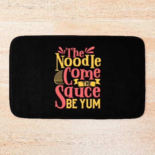 Atheist Atheism Flying Spaghetti Pastafarianism Bath Mats