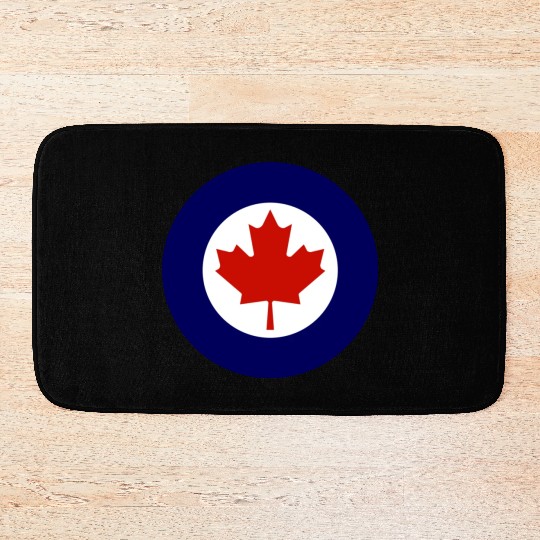 Canadian Air Force Current Emblem Bath Mats