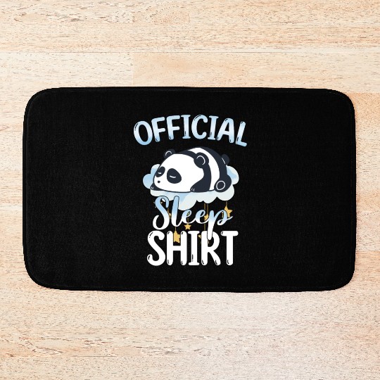 Official Sleep Bath Mats Panda