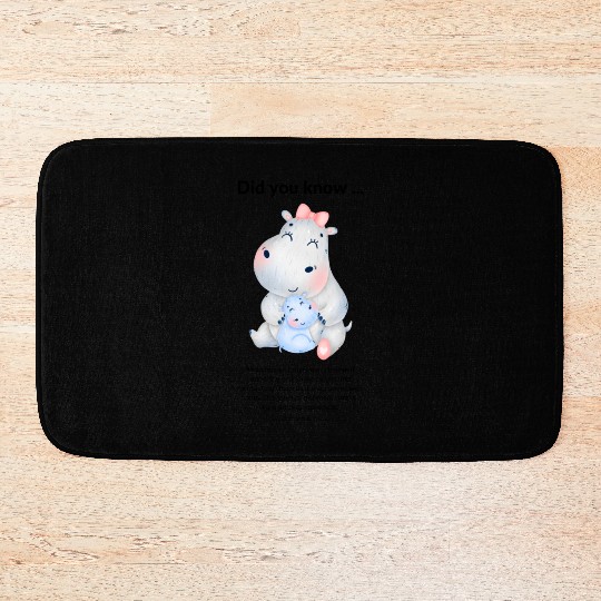 Did you know ... hippo Bath Mats