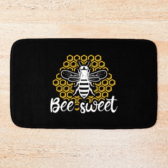 Beekeeping Romantic Honey Lover Bath Mats