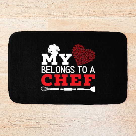Culinary Gangster Pastry Chef Cooking Culinary Bath Mats