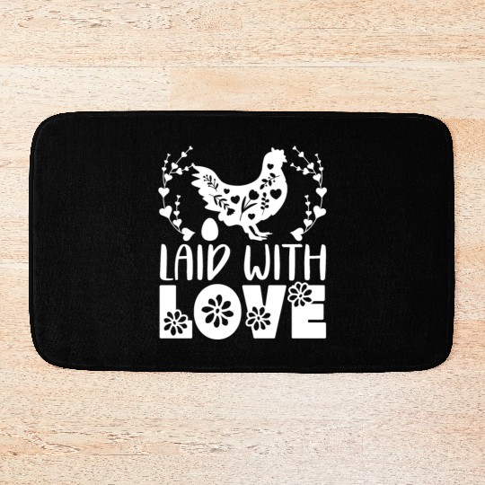 Chicken Farmer Chicken Whisperer Farm Animal Bath Mats