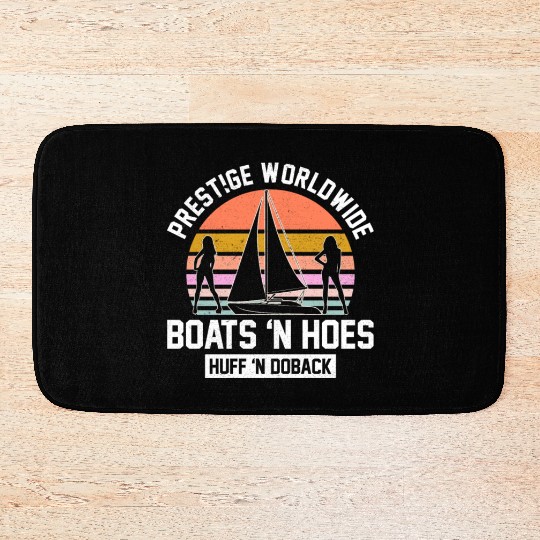 Prestige Worldwide Boats 'N Hoes Huff 'N Doback Bath Mats