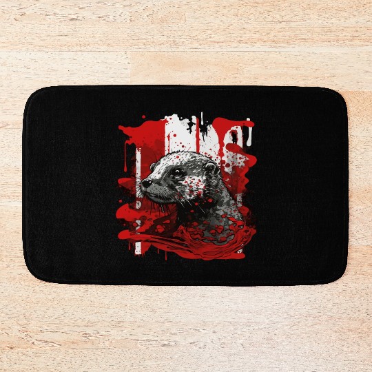 otter Bath Mats