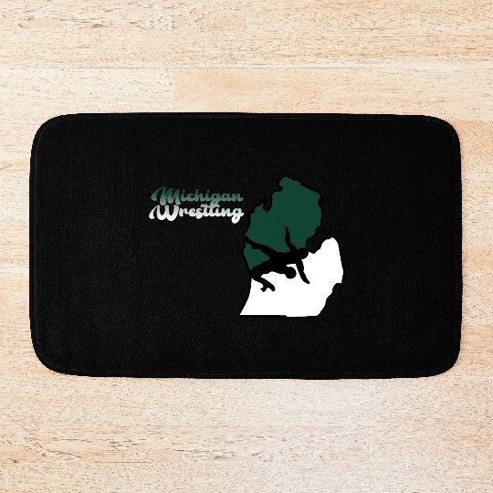 Michigan Wrestling Bath Mats