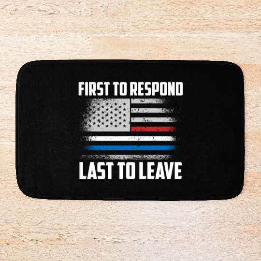 Dispatcher Us Flag Bath Mats