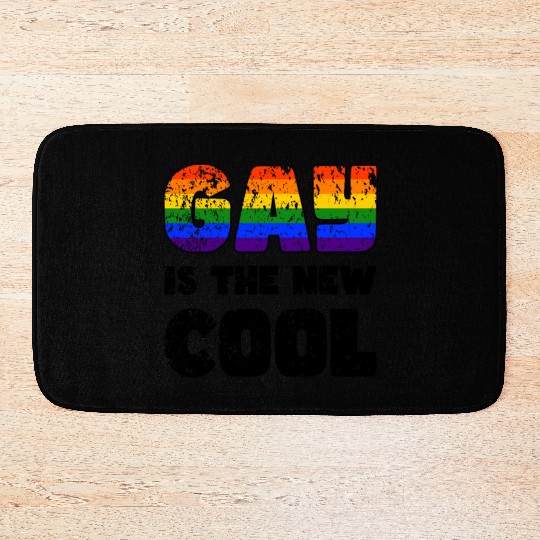 Pride LGBTQ. Statement Bath Mats