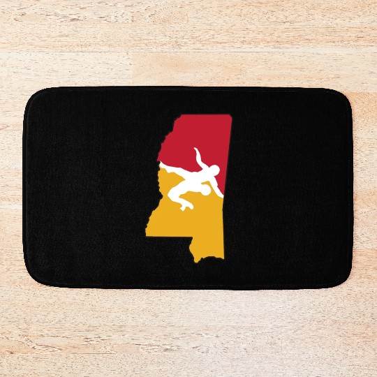 Mississippi Wrestling Bath Mats
