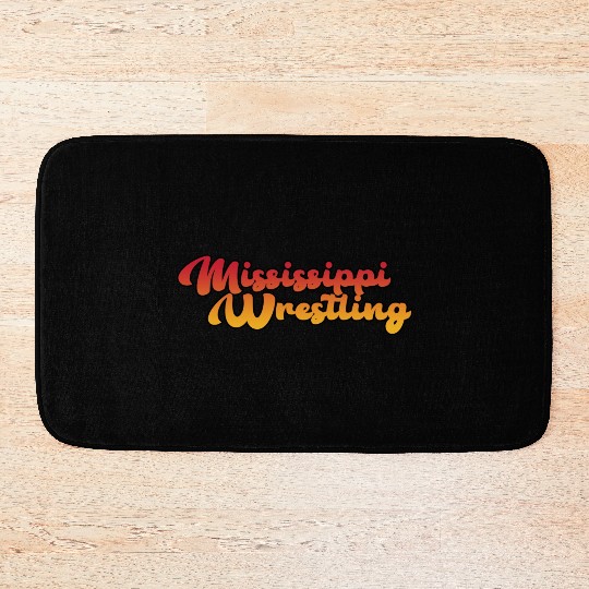 Mississippi Wrestling Bath Mats