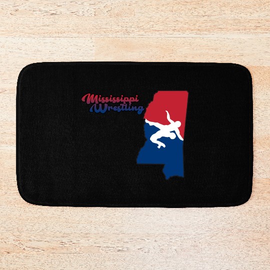 Mississippi Wrestling Bath Mats