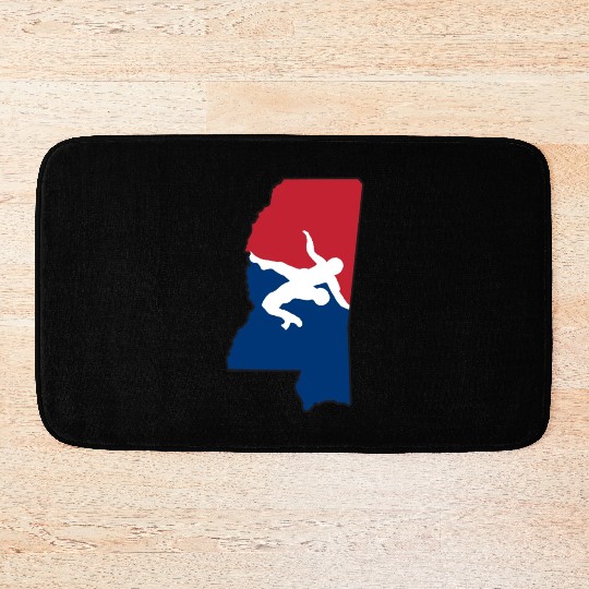 Mississippi Wrestling Bath Mats