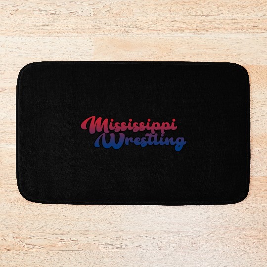 Mississippi Wrestling Bath Mats