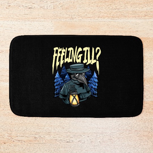 Plague Doctor Outfit Plague Doctor Mask Medicines Bath Mats