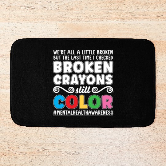 Psychology Psychologist Hilarious Bath Mats