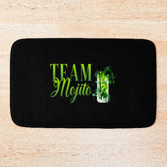 Team Mojito Hen Party for Bartender Bath Mats