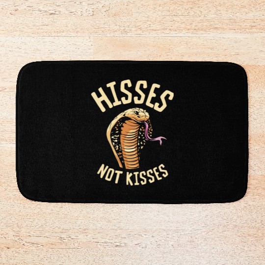 Herpetology Snake Reptile Wildlife Snake Lover Bath Mats