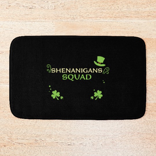 Shenanigans Squad Bath Mats