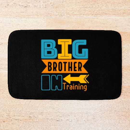 big brother in training, big brother 2024 Bath Mats
