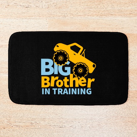 Big Brother In Training Bath Mats