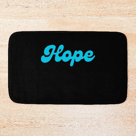 HOPE Unisex retro design for Bath Mats , Stickers,