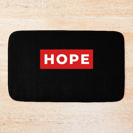 HOPE Unisex retro design for Bath Mats , Stickers,