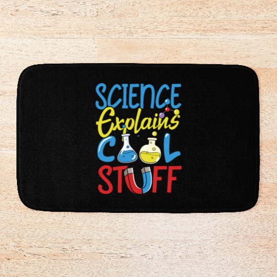 Science Philosophy Cool Stuff Bath Mats