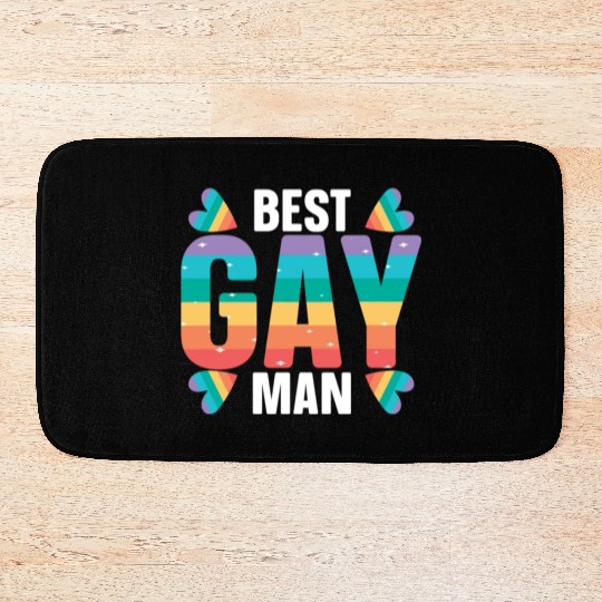 Gay Rights Rainbow Pride Month LGBTQ Gay Pride Bath Mats