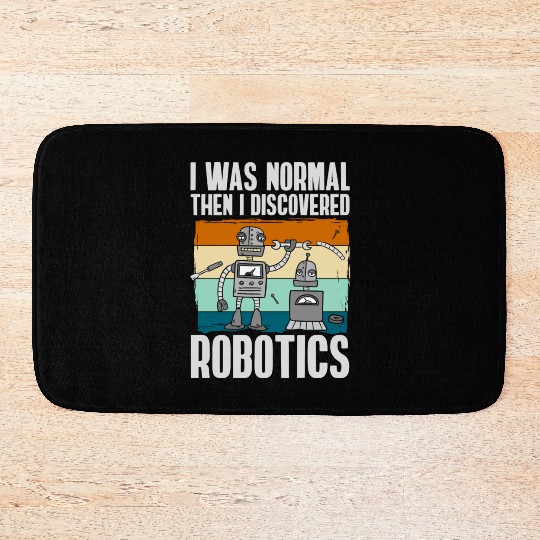 Robot Technician Bath Mats