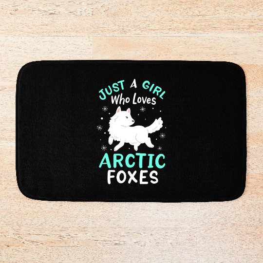 Arctic Foxes Arctic Fox Lover Bath Mats