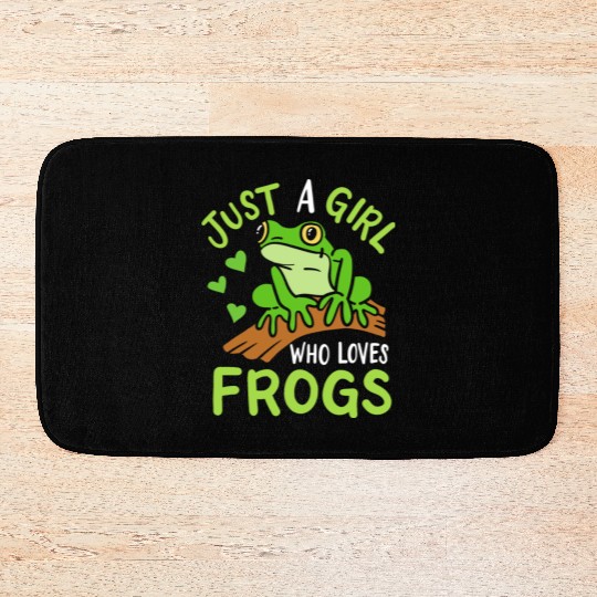 Frog Toad Frog Lover Bath Mats