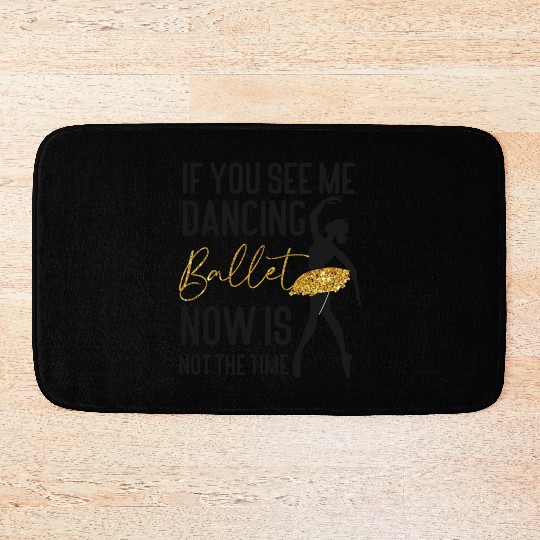 Ballet Dancer Dance Girl Ballerina Bath Mats