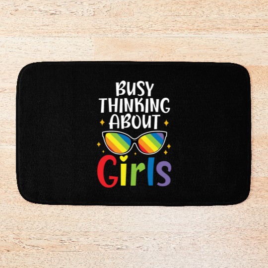 Gay Rights Rainbow Pride Month LGBTQ Pride Parade Bath Mats