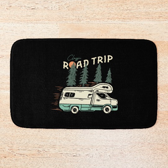 Classic Road Trip Bath Mats