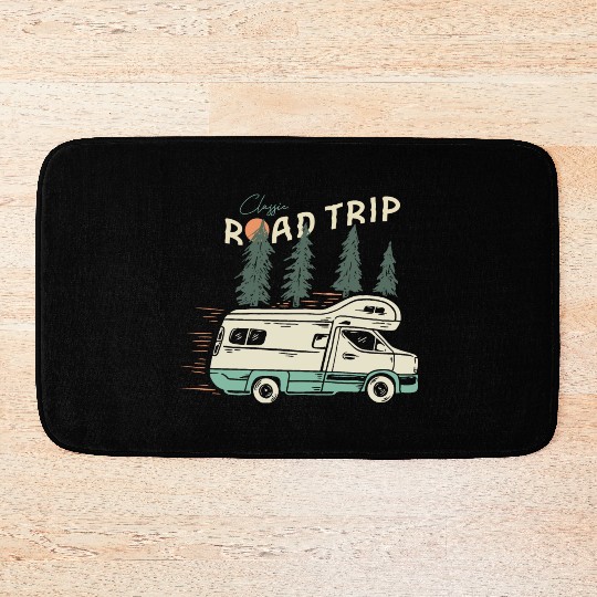 Classic Road Trip Bath Mats