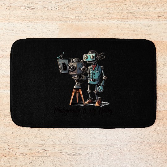 Photography Is My Hobby Bath Mats