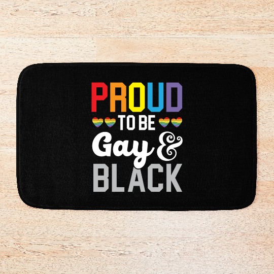 Gay Rights Rainbow Pride Month LGBTQ Gay Pride Bath Mats