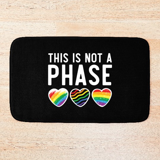 Gay Rights Rainbow Pride Month LGBTQ Gay Pride Bath Mats