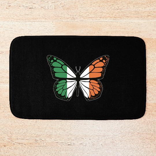 Irish Butterfly Bath Mats