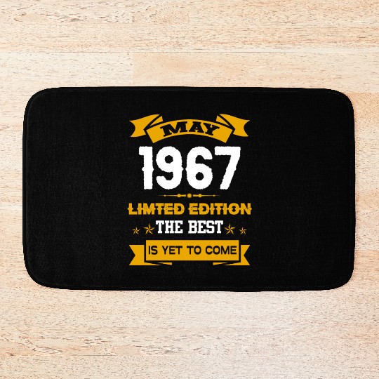 May 1967 Birthday Surprise Bath Mats