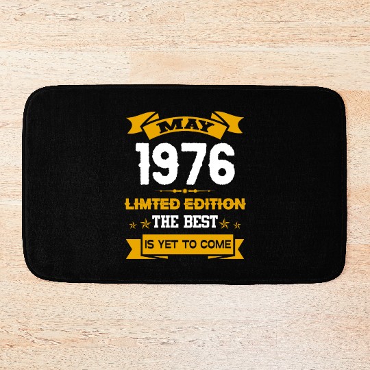 May 1976 Birthday Surprise Bath Mats