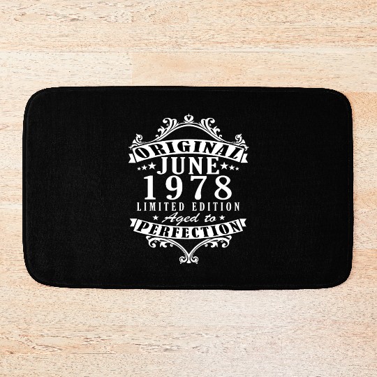 June 1978 Anniversary June 1978 June Bath Mats