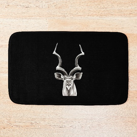 The African Greater Kudu Bath Mats