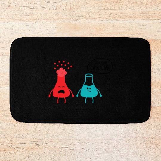 Novelty Geek Chemical Reactions Pun Gift You're Bath Mats