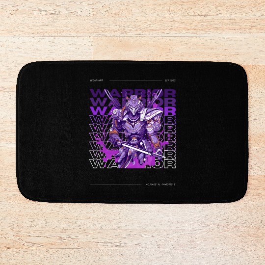 Warrior Samurai Bath Mats