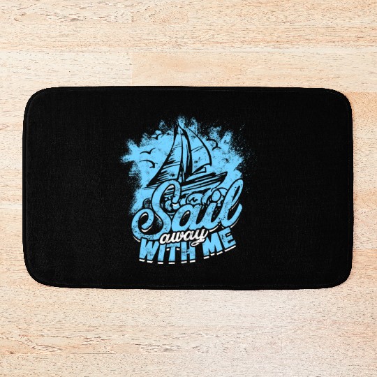 Sail away with me - Cruise Bath Mats