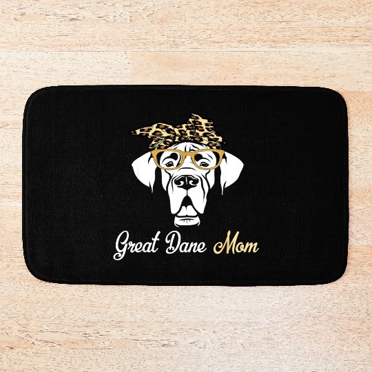 Birthday and Mothers day Gift Great Dane Bath Mats
